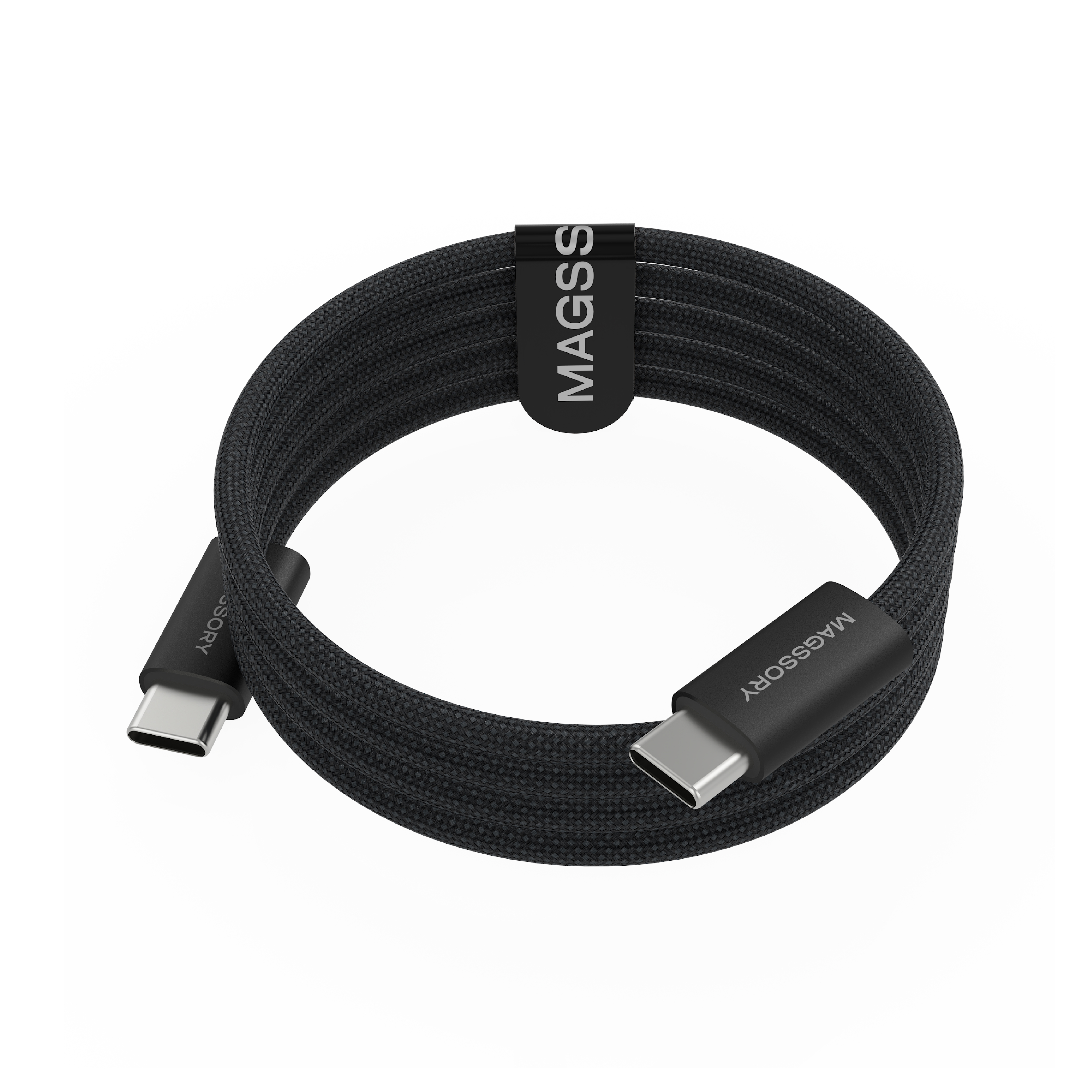 Кабель Magssory Line C 60W USB-C, 1,5 м Black, Чёрный — CBL002 b 2